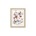Picture of Pink Poppy Linen _GroupedProduct_Rectangle_Portrait_Framed_Matted_