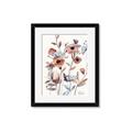 Picture of Pink Poppy Linen _GroupedProduct_Rectangle_Portrait_Framed_Matted_