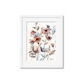 Picture of Pink Poppy Linen _GroupedProduct_Rectangle_Portrait_Framed_Matted_