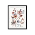 Picture of Pink Poppy Linen _GroupedProduct_Rectangle_Portrait_Framed_Matted_