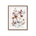 Picture of Pink Poppy Linen _GroupedProduct_Rectangle_Portrait_Framed_Matted_
