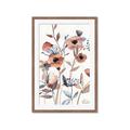 Picture of Pink Poppy Linen _GroupedProduct_Rectangle_Portrait_Framed_Matted_
