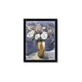 Picture of White Flower in Vase l _GroupedProduct_Rectangle_Portrait_Framed_Matted_