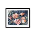 Picture of Love Letter Floral _GroupedProduct_Rectangle_Landscape_Framed_Matted_