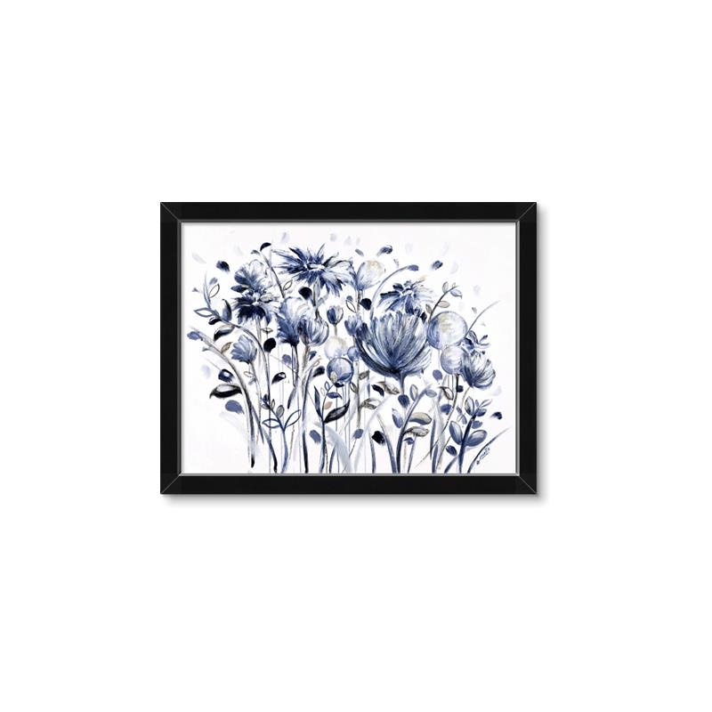 Picture of Indigo Blossom l _GroupedProduct_Rectangle_Landscape_Framed_Matted_