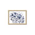 Picture of Indigo Blossom l _GroupedProduct_Rectangle_Landscape_Framed_Matted_