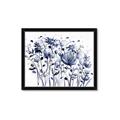 Picture of Indigo Blossom l _GroupedProduct_Rectangle_Landscape_Framed_Matted_