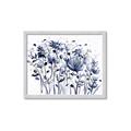 Picture of Indigo Blossom l _GroupedProduct_Rectangle_Landscape_Framed_Matted_