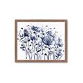 Picture of Indigo Blossom l _GroupedProduct_Rectangle_Landscape_Framed_Matted_