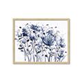 Picture of Indigo Blossom l _GroupedProduct_Rectangle_Landscape_Framed_Matted_