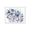 Picture of Indigo Blossom l _GroupedProduct_Rectangle_Landscape_Framed_Matted_