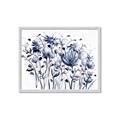 Picture of Indigo Blossom l _GroupedProduct_Rectangle_Landscape_Framed_Matted_