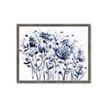 Picture of Indigo Blossom l _GroupedProduct_Rectangle_Landscape_Framed_Matted_