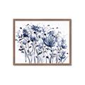 Picture of Indigo Blossom l _GroupedProduct_Rectangle_Landscape_Framed_Matted_