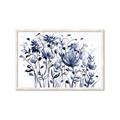 Picture of Indigo Blossom l _GroupedProduct_Rectangle_Landscape_Framed_Matted_