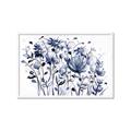 Picture of Indigo Blossom l _GroupedProduct_Rectangle_Landscape_Framed_Matted_