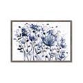 Picture of Indigo Blossom l _GroupedProduct_Rectangle_Landscape_Framed_Matted_