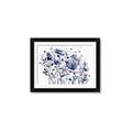 Picture of Indigo Blossom l _GroupedProduct_Rectangle_Landscape_Framed_Matted_