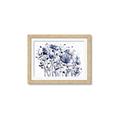 Picture of Indigo Blossom l _GroupedProduct_Rectangle_Landscape_Framed_Matted_
