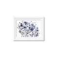 Picture of Indigo Blossom l _GroupedProduct_Rectangle_Landscape_Framed_Matted_