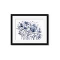 Picture of Indigo Blossom l _GroupedProduct_Rectangle_Landscape_Framed_Matted_