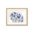 Picture of Indigo Blossom l _GroupedProduct_Rectangle_Landscape_Framed_Matted_