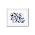 Picture of Indigo Blossom l _GroupedProduct_Rectangle_Landscape_Framed_Matted_