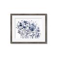Picture of Indigo Blossom l _GroupedProduct_Rectangle_Landscape_Framed_Matted_