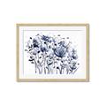 Picture of Indigo Blossom l _GroupedProduct_Rectangle_Landscape_Framed_Matted_