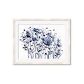 Picture of Indigo Blossom l _GroupedProduct_Rectangle_Landscape_Framed_Matted_