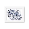 Picture of Indigo Blossom l _GroupedProduct_Rectangle_Landscape_Framed_Matted_