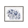 Picture of Indigo Blossom l _GroupedProduct_Rectangle_Landscape_Framed_Matted_