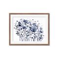 Picture of Indigo Blossom l _GroupedProduct_Rectangle_Landscape_Framed_Matted_