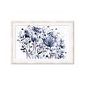 Picture of Indigo Blossom l _GroupedProduct_Rectangle_Landscape_Framed_Matted_