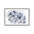 Picture of Indigo Blossom l _GroupedProduct_Rectangle_Landscape_Framed_Matted_