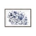 Picture of Indigo Blossom l _GroupedProduct_Rectangle_Landscape_Framed_Matted_