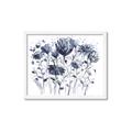 Picture of Indigo Blossom ll _GroupedProduct_Rectangle_Landscape_Framed_Matted_