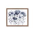 Picture of Indigo Blossom ll _GroupedProduct_Rectangle_Landscape_Framed_Matted_