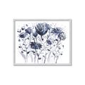 Picture of Indigo Blossom ll _GroupedProduct_Rectangle_Landscape_Framed_Matted_
