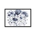 Picture of Indigo Blossom ll _GroupedProduct_Rectangle_Landscape_Framed_Matted_