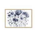 Picture of Indigo Blossom ll _GroupedProduct_Rectangle_Landscape_Framed_Matted_