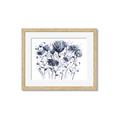 Picture of Indigo Blossom ll _GroupedProduct_Rectangle_Landscape_Framed_Matted_
