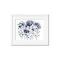 Picture of Indigo Blossom ll _GroupedProduct_Rectangle_Landscape_Framed_Matted_