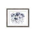Picture of Indigo Blossom ll _GroupedProduct_Rectangle_Landscape_Framed_Matted_