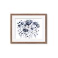 Picture of Indigo Blossom ll _GroupedProduct_Rectangle_Landscape_Framed_Matted_