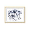 Picture of Indigo Blossom ll _GroupedProduct_Rectangle_Landscape_Framed_Matted_