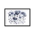 Picture of Indigo Blossom ll _GroupedProduct_Rectangle_Landscape_Framed_Matted_