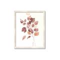 Picture of Rust Petals II  _GroupedProduct_Rectangle_Portrait_Framed_Matted_