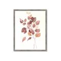 Picture of Rust Petals II  _GroupedProduct_Rectangle_Portrait_Framed_Matted_