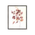 Picture of Rust Petals II  _GroupedProduct_Rectangle_Portrait_Framed_Matted_